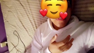 "my boipussy is so wet!" finger fucking smooth butt in slutty pink thong