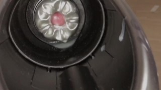 First time using Fleshlight Launch with the Quickshot | 5 cumshots in a row