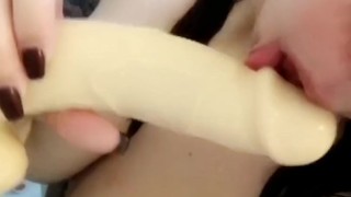 SUCKING YOUR COCK IN THE SHOWER - POV