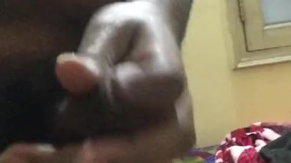 Nude Indian Hunk Showing his cock