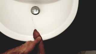 twink big cock pissing hotel pov