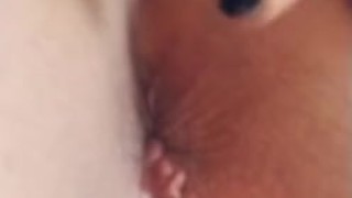 Playing with my ass