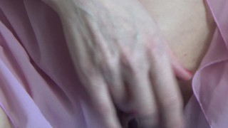 I cuddled my pussy a little ... :)