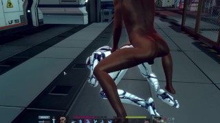 Cyborg Chick Gets Fucked By BBC