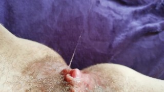 Fingering my wet big clit pussy