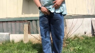 Springtime Pee in my Jeans