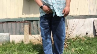 Springtime Pee in my Jeans