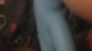 Getting fucked by toy