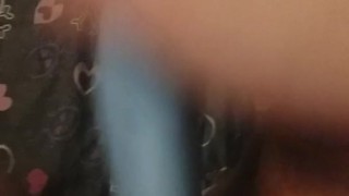Getting fucked by toy