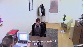  DIRTY SCOUT 173 - Dark Haired Twink Sucks A Big Cock To Seal The Deal