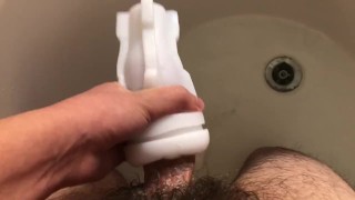 Fleshlight masturbation