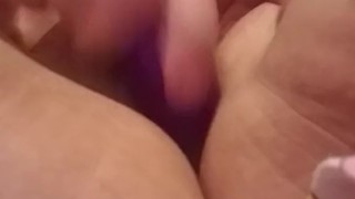 Playing with myself, BBW with toy masturbation.