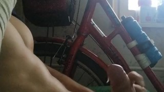 Teen athlete HUGE convulsing cumshot