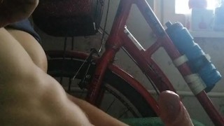 Teen athlete HUGE convulsing cumshot