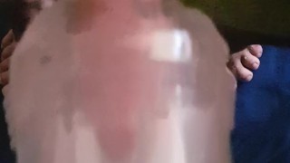 2 hour edging session makes my Aussie snake cum twice