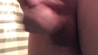 Quick Cumshot in the Bathroom
