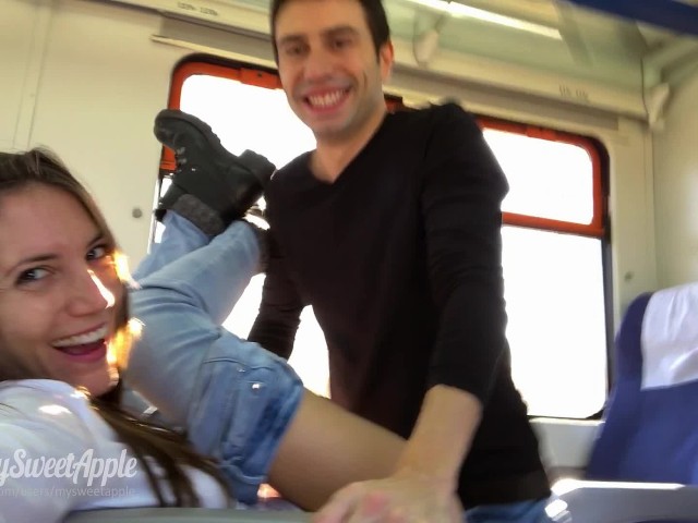 640px x 480px - Amateur Couple Fucking on a Train With Facial - Mysweetapple - Free Porn  Videos - YouPorn