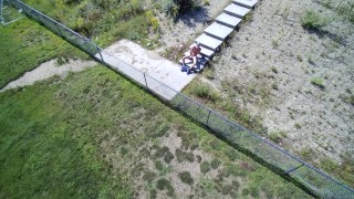 Drone caught me masturbating in public