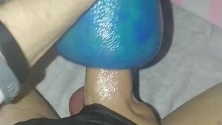 Femboy fucks lizard ass~ cums a lot ;3