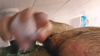 Chub Solo Shower Tease