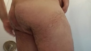 Chub Solo Shower Tease