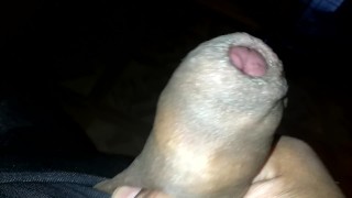 Stroking dick