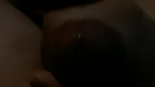 Jacking off cum shot
