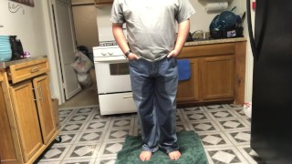 Casual Pee in my Jeans in the Kitchen