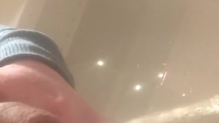 Teen big cock pissing