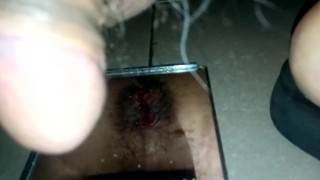 Freshly breed cum load is so yummy