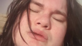 BBW CUM FACE