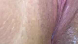Hot Young Creamy Pussy Squirting With Very Vocal & Loud Orgasm