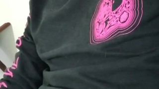 Jerking off and eating my own cum - Camilo Brown