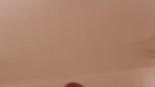 Solo male cum shot