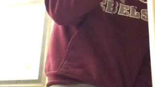 Male pee desperation