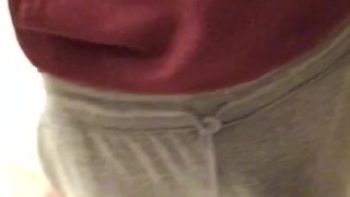 Male pee desperation