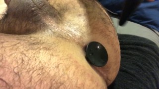 Anal plugs stuffed in my hole