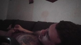 Jerking off for a friend