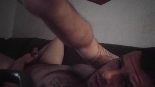 Jerking off for a friend
