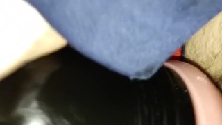Edging with my Fleshlight and a cockring
