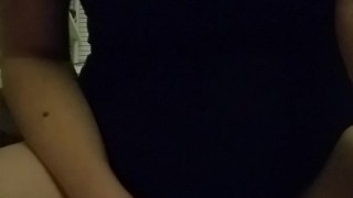 Taking a Thick Black Dildo in my Ass