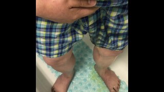 Hard Dick and Warm Pee in my Boxers