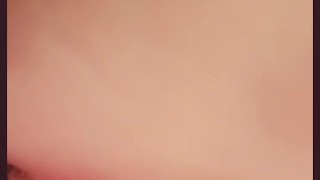 Teasing my pussy , imagining cock in my ass