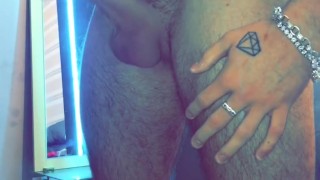 wanking big dick