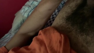 Solo BBC cumshot