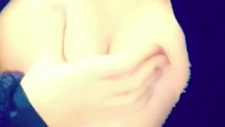 Playing With And Squishing My Tits