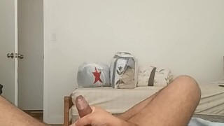 Cumming hard