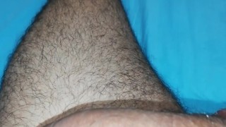 Hands free cumshot I cum a BIG load without touching my cock - Camilo Brown