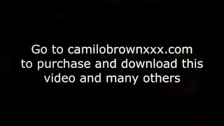 Jerking off my hairy cock - Camilo Brown