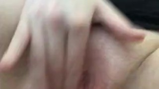 Fingering myself till I cum